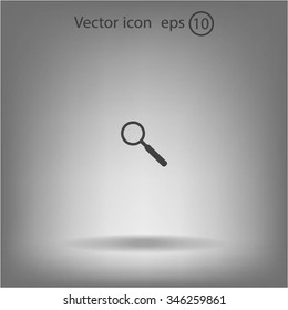 vector magnifying glass