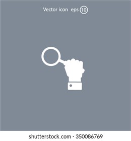vector magnifying glass