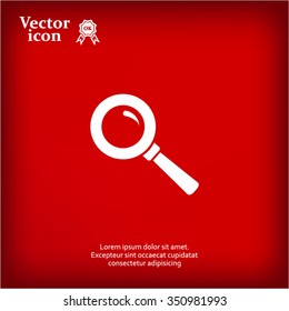 vector magnifying glass