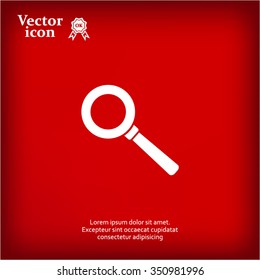 vector magnifying glass