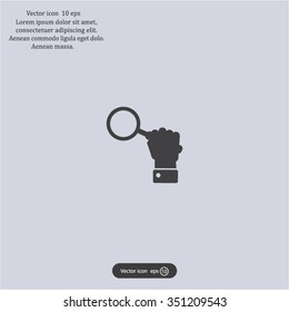 vector magnifying glass