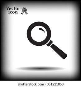 vector magnifying glass