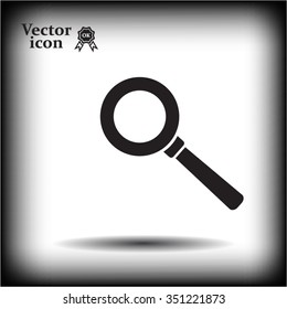 vector magnifying glass