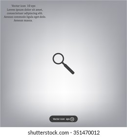 vector magnifying glass