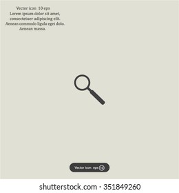 vector magnifying glass