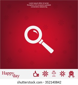 vector magnifying glass