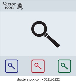 vector magnifying glass