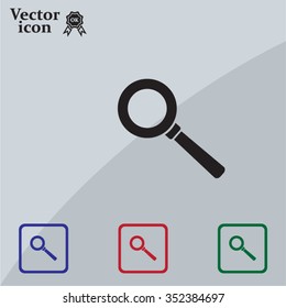 vector magnifying glass