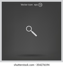 vector magnifying glass