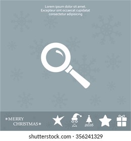 vector magnifying glass