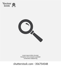 vector magnifying glass
