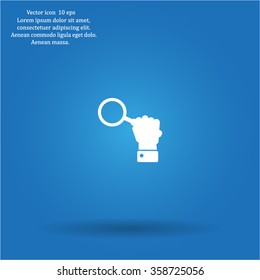 vector magnifying glass