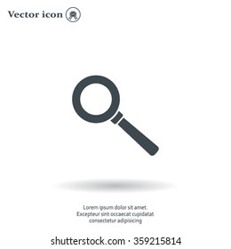vector magnifying glass