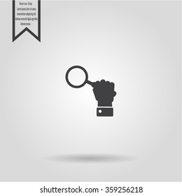 vector magnifying glass