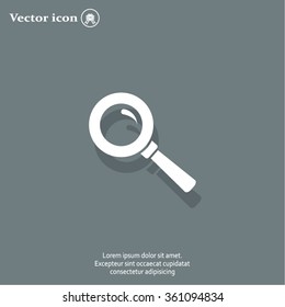 vector magnifying glass