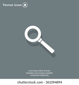 vector magnifying glass