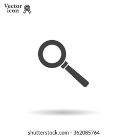 vector magnifying glass