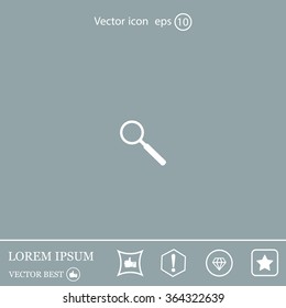 vector magnifying glass