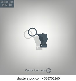 vector magnifying glass