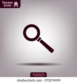 vector magnifying glass