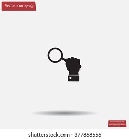 vector magnifying glass