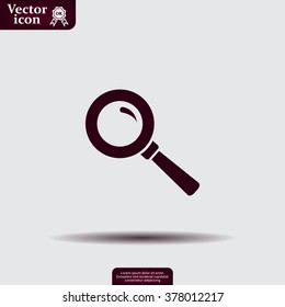 vector magnifying glass