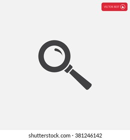 vector magnifying glass