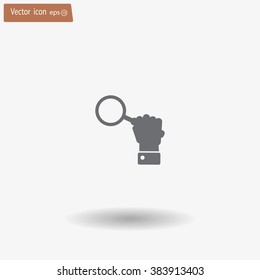 vector magnifying glass