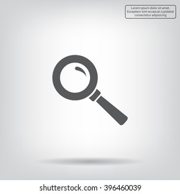 vector magnifying glass