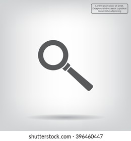 vector magnifying glass