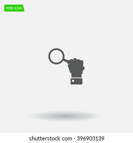 vector magnifying glass