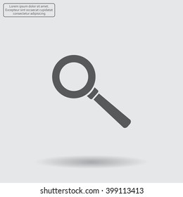 vector magnifying glass