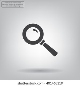 vector magnifying glass