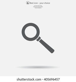 vector magnifying glass