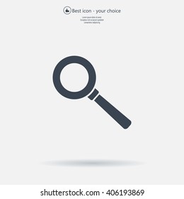 vector magnifying glass