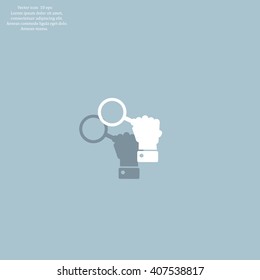 vector magnifying glass