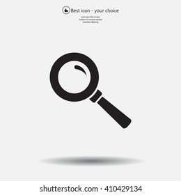 vector magnifying glass