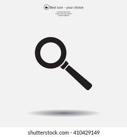 vector magnifying glass
