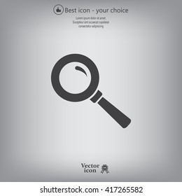 vector magnifying glass
