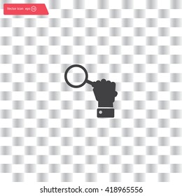 vector magnifying glass