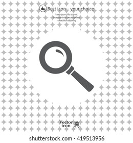 vector magnifying glass