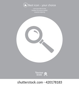 vector magnifying glass