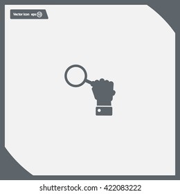 vector magnifying glass