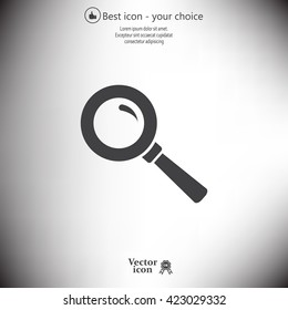 vector magnifying glass