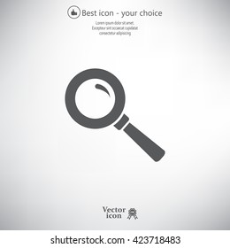 vector magnifying glass