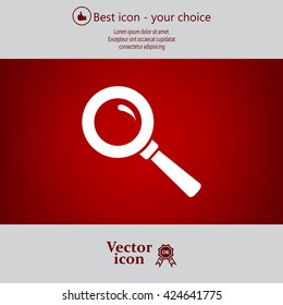 vector magnifying glass