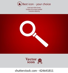 vector magnifying glass