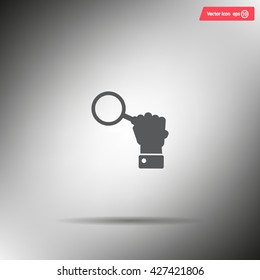 vector magnifying glass