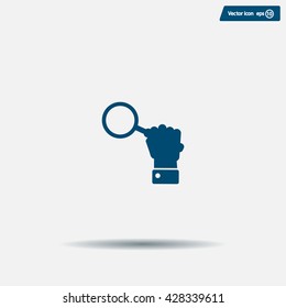 vector magnifying glass