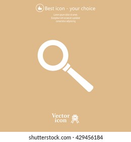 vector magnifying glass